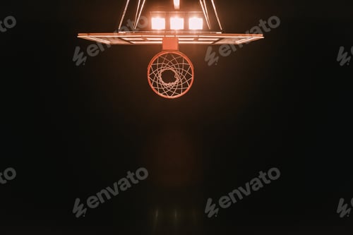 Preview: Basketball hoop outside