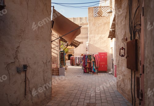 Preview: 20 March 2023, Dubai, UAE: Al Seef old town village in Dubai