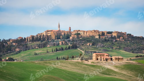 Preview: Village of Pienza in Tuscany