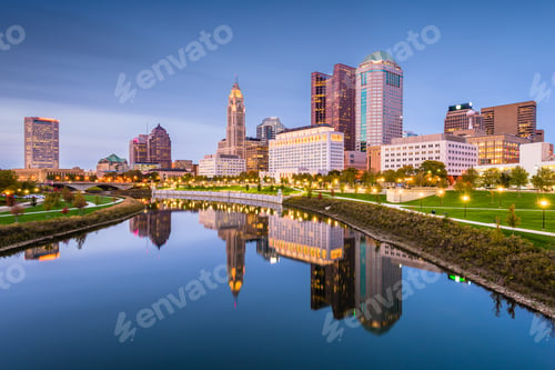 Preview: Columbus, Ohio, USA Skyline