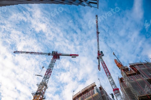 Preview: Cranes and Skyscrapers building the new city