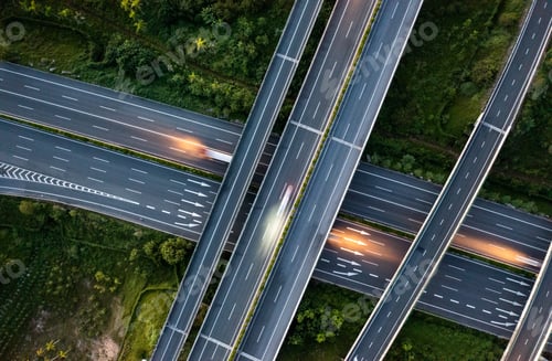 Preview: highway interchange Road