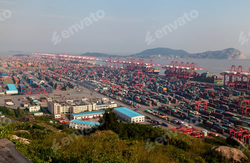Preview: Yangshan Port of Shengsi in Shanghai in China
