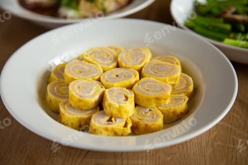 Preview: egg roll with fish paste