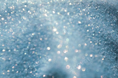 Visualização: Sobreposição de bokeh brilhante, cintilante e brilhante