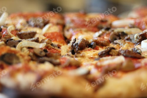 Preview: Close up of pizza