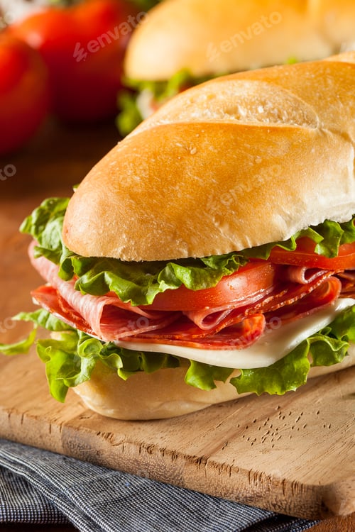 Preview: Homemade Italian Sub Sandwich