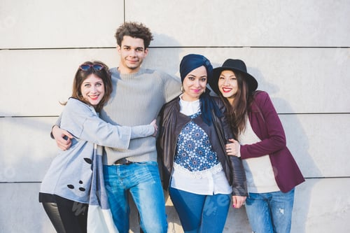 Preview: Multiracial group young people