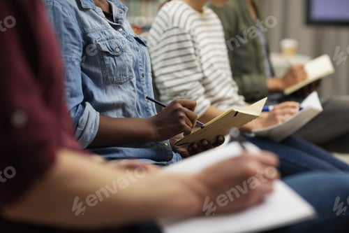 Preview: People working at lecture