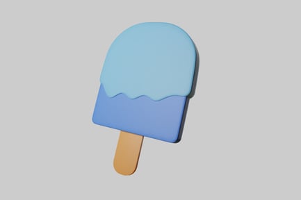 Preview: Ice cream bar with dripping icing