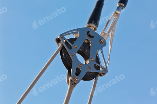 Preview: Yacht Pulley Blocks and Ropes