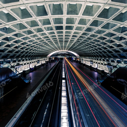 Preview: Washington DC Metro Station
