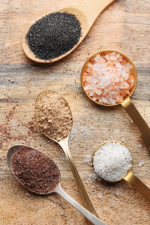Preview: Spoons with assorted speciality salt