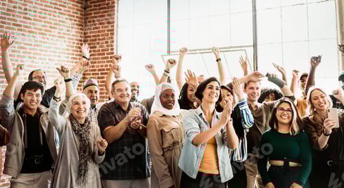 Preview: Group of people participating in a seminar