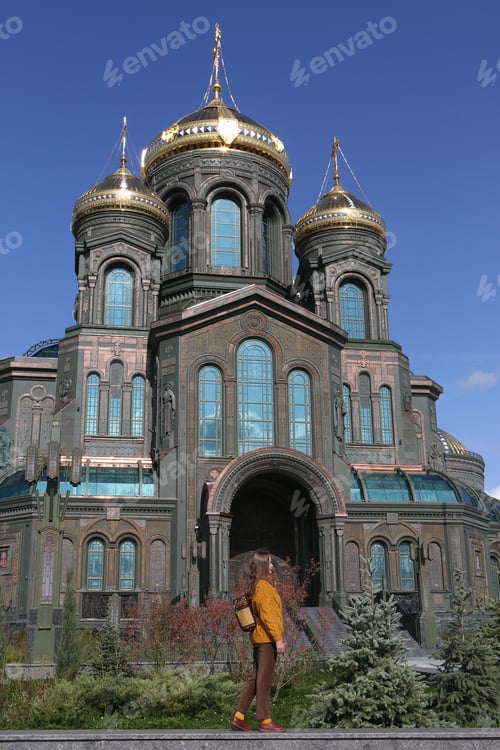 Preview: Resurrection Of Christ Cathedral, Main Cathedral Of Russian Armed Forces. Patriot Park In Moscow