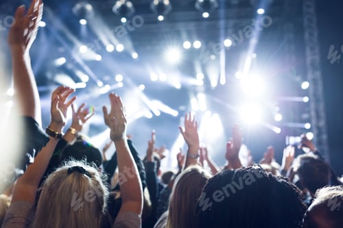 Preview: Friends having fun at music concert