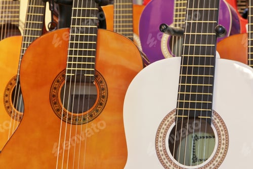 Preview: Classical Guitar Body Closeup