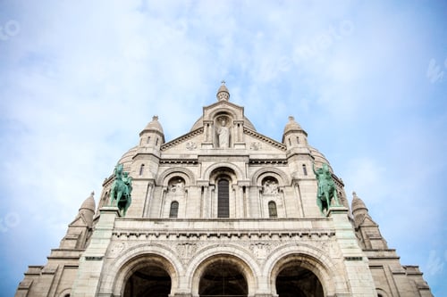 Preview: Detail of the Basilica of the Sacred Heart of Paris