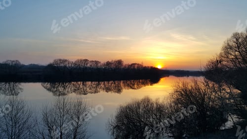 Preview: Sunset on the river