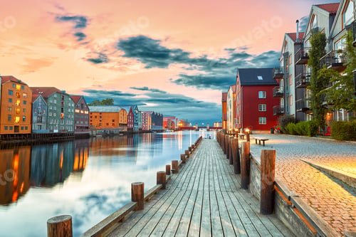Preview: Sunset in Trondheim