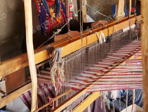 Preview: very old rug loom
