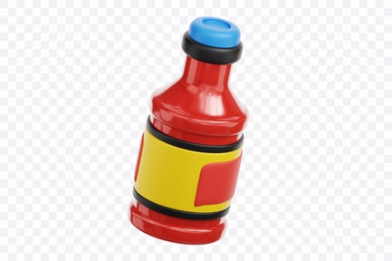 Preview: Spicy BBQ Sauce Bottle