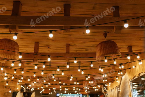 Preview: atmospheric warm light bulbs wrapped