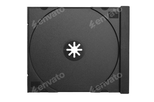 Preview: cd music case isolated retro cover album