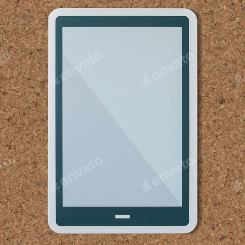 Preview: Smartphone digital tablet technology icon