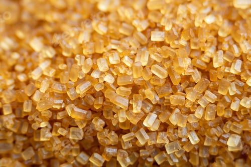 Preview: Macro shot of brown sugar granules
