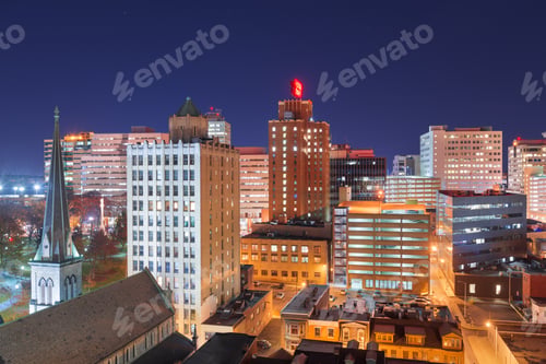 Preview: Harrisburg, Pennsylvania, USA Cityscape