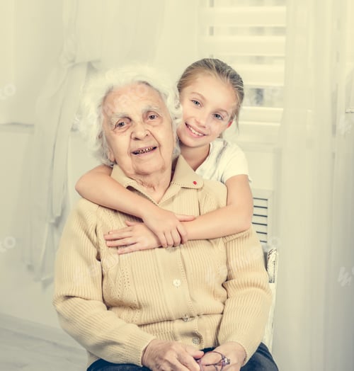 Preview: greatgranddaughter and greatgrandmother
