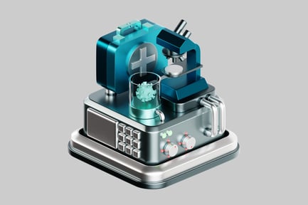 Preview: Medical machine first aid microscope