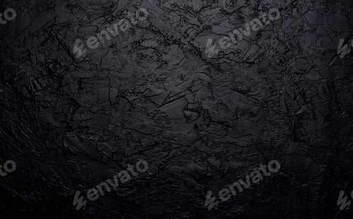 Preview: Black stone texture, dark slate background, top view
