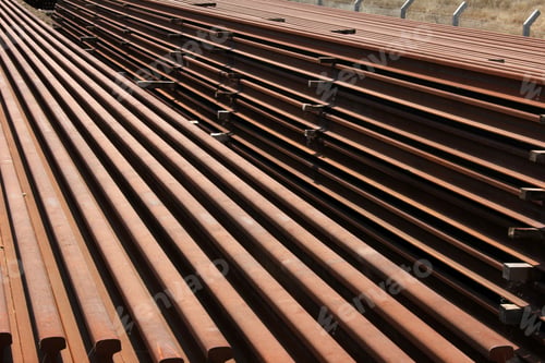 Preview: railway track laying construction area