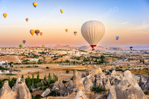 Preview: Hot Air Balloons Sunrise Turkey Cappadocia