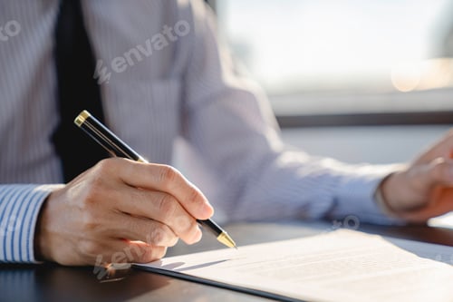 Preview: The homebuyer signs the document. Land salesperson submits land mortgage contract documents. Consult