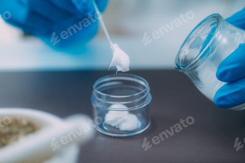 Preview: Making Face Beauty Cream in Laboratory