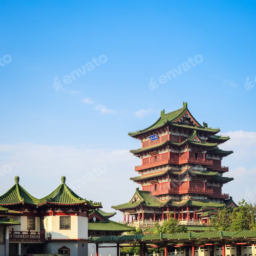 Preview: nanchang tengwang pavilion closeup