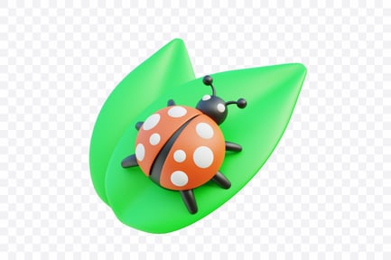 Preview: Ladybug on Leaf Curve