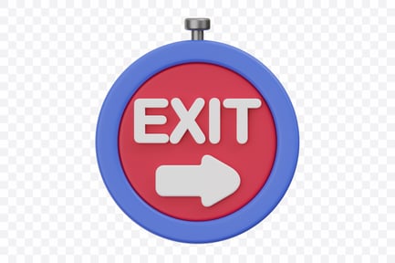 Preview: Exit Direction Sign