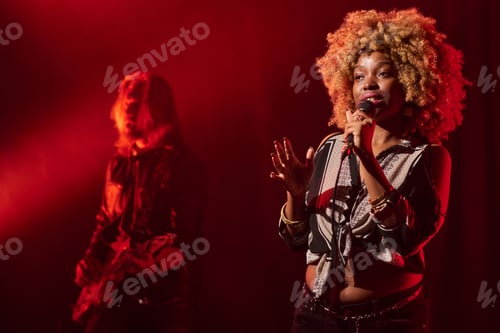Preview: Singer on Stage in Nightclub
