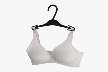 Preview: Hanging Bra with Gray Heathered Fabric
