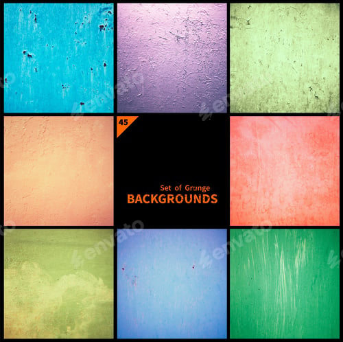 Preview: Collection Of Grunge Textures And Backgrounds Collected In One File