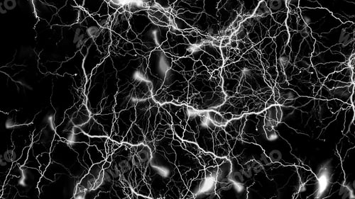 Preview: Closeup shot of abstract thunderstorm lightning background