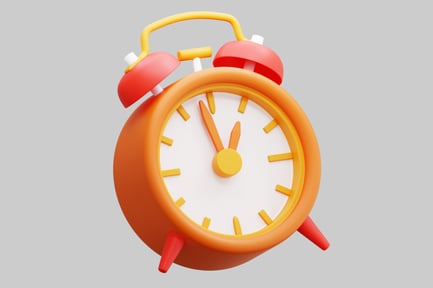 Preview: Alarm Clock 3D Illustration
