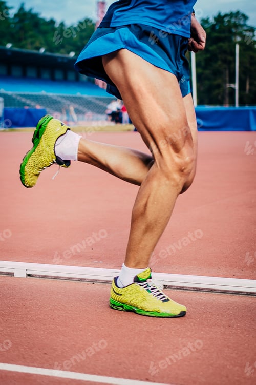 Preview: Athlete man running