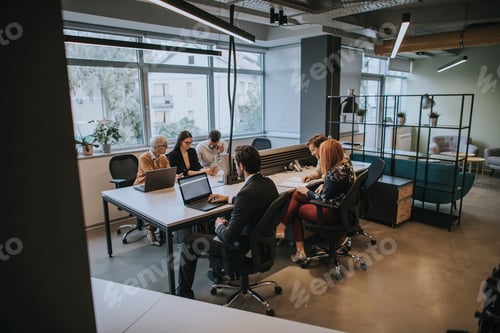 Preview: Business group brainstorming