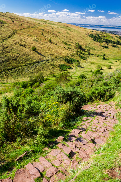 Preview: Stone path in the mountains