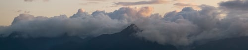 Preview: View of American Mountain Landscape on the Ocean Coast